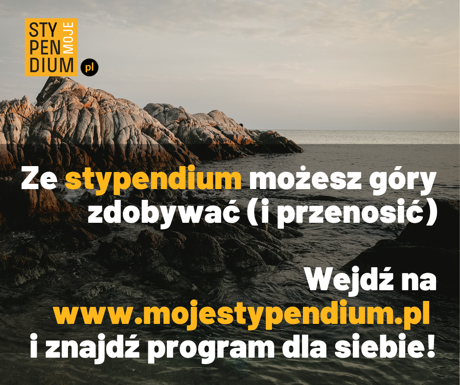 MojeStypendium.pl to kompendium wiedzy o dostępnych programach stypendialnych, konkursach i stażach