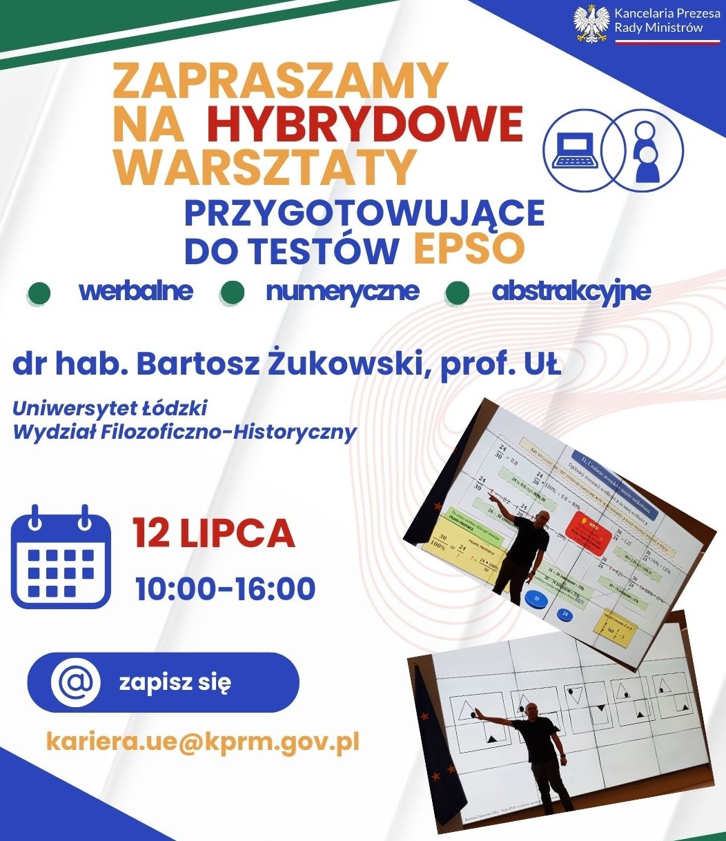 HYBRYDOWE WARSZTATY PRZYGOTOWUJĄCE DO TESTÓW EPSO