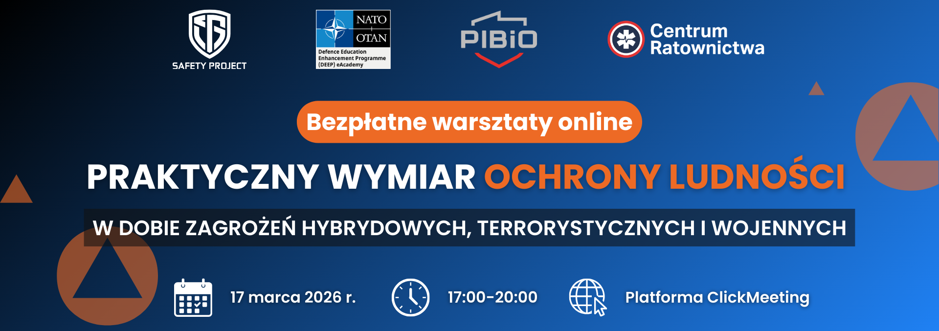 Bezpłatne warsztaty z certyfikatem - bezpieczeństwo w praktyce